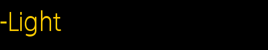 Quebec-Light_英文字体