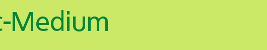 Quebec-Medium_英文字体