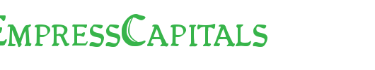 QueenEmpressCapitals_英文字体