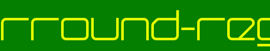 Querround-Regular_英文字体