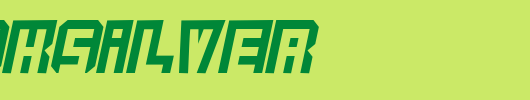 QuickSilver_英文字体