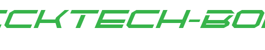QuickTech-Bold-Italic_英文字体