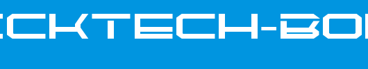 QuickTech-Bold_英文字体