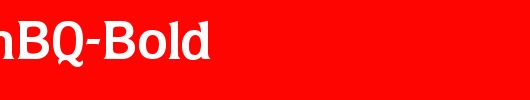 QuorumBQ-Bold_英文字体