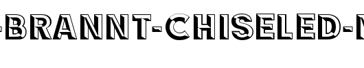 RACE1-Brannt-Chiseled-NCV.ttf 好看的英文字体