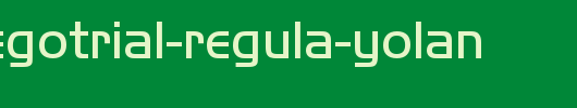 RTWSYueGoTrial-Regula-yolan.ttf 好看的英文字体