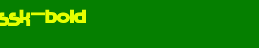 RaceTracSSK-Bold.ttf 好看的英文字体