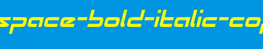 Radio-Space-Bold-Italic-copy-1-.ttf 好看的英文字体
