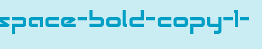Radio-Space-Bold-copy-1-.ttf 好看的英文字体
