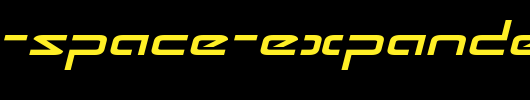 Radio-Space-Expanded-Italic.ttf 好看的英文字体