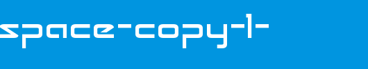 Radio-Space-copy-1-.ttf 好看的英文字体