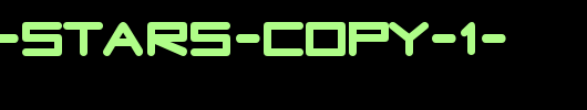Radio-Stars-copy-1-.ttf 好看的英文字体
