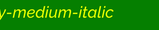 Raleway-Medium-Italic.ttf 好看的英文字体