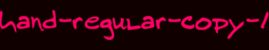 RalphsHand-Regular-copy-1-.ttf 好看的英文字体