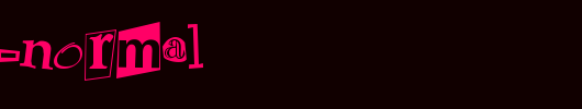 Ransom-Normal.ttf 好看的英文字体
