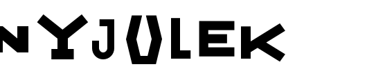 RanyJulek.otf 好看的英文字体