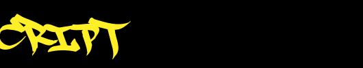 RapScript.otf 好看的英文字体
