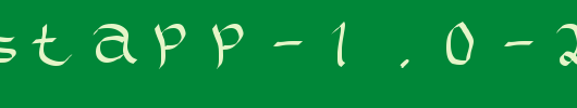 Rasstapp-1.0-2.ttf 好看的英文字体