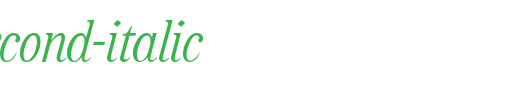 RataczakCond-Italic.ttf 好看的英文字体