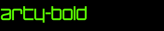 RaveParty-Bold.ttf 好看的英文字体