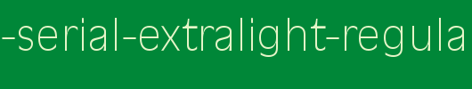 Ravenna-Serial-ExtraLight-Regular.ttf 好看的英文字体