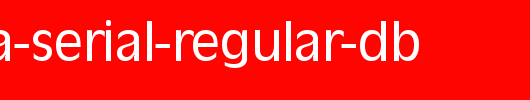 Ravenna-Serial-Regular-DB.ttf 好看的英文字体