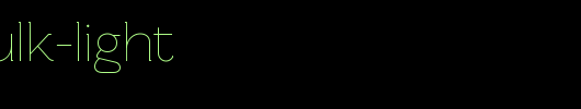 Rawengulk-Light.ttf 好看的英文字体
