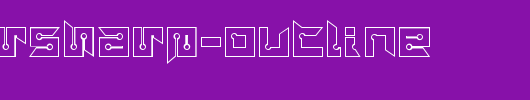 RayzorSharp-Outline.ttf 好看的英文字体