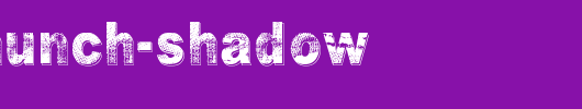 Razterhunch-Shadow.ttf 好看的英文字体