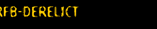 ReactorFB-Derelict.ttf 好看的英文字体