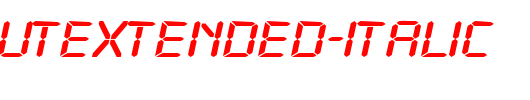ReadoutExtended-Italic.ttf 好看的英文字体