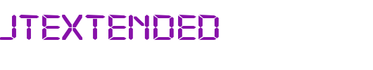 ReadoutExtended.ttf 好看的英文字体