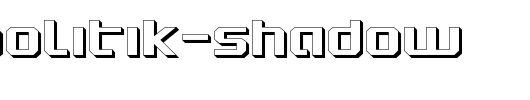 Realpolitik-Shadow.ttf 好看的英文字体