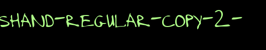 ReardonsHand-Regular-copy-2-.ttf 好看的英文字体