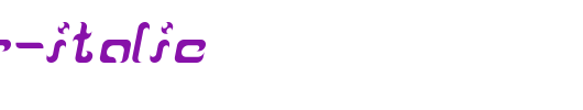 Reaver-Italic.ttf 好看的英文字体