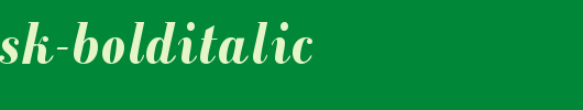 RecitalSSK-BoldItalic.ttf 好看的英文字体