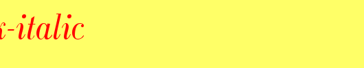 RecitalSSK-Italic.ttf 好看的英文字体