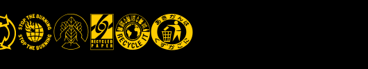 RecycleIt.ttf 好看的英文字体