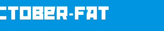 RedOctober-Fat.ttf 好看的英文字体