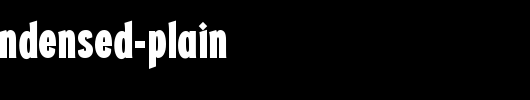 Regatta-Condensed-Plain.ttf 好看的英文字体