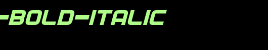 Regen-Bold-Italic.otf 好看的英文字体