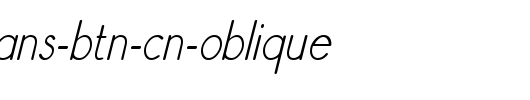 Register-Sans-BTN-Cn-Oblique.ttf 好看的英文字体