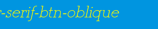 Register-Serif-BTN-Oblique.ttf 好看的英文字体