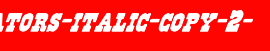 Regulators-Italic-copy-2-.ttf 好看的英文字体