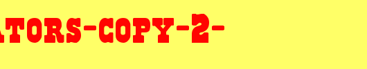 Regulators-copy-2-.ttf 好看的英文字体