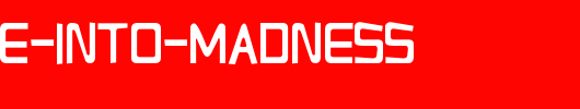 Relapse-Into-Madness.otf 好看的英文字体