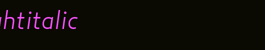 Relay-LightItalic.ttf 好看的英文字体