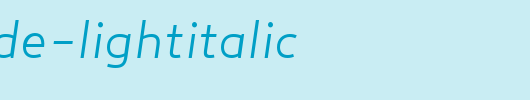 RelayWide-LightItalic.ttf 好看的英文字体