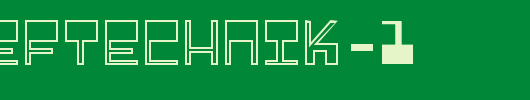 Relieftechnik-1.ttf 好看的英文字体