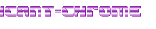 Replicant-Chrome.ttf 好看的英文字体